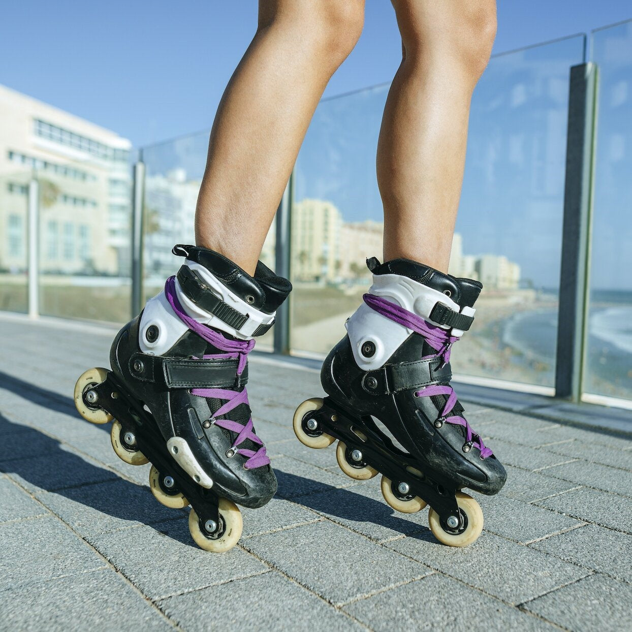 Inline Skates Roller Skating Shoes For Adults Adjustable Inline Skates